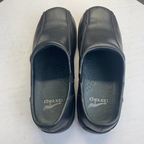 Dansko Womens Size 40 Shoes Loafer Slip On Flat Bicycle Toes Black,Comfort - Picture 8 of 14